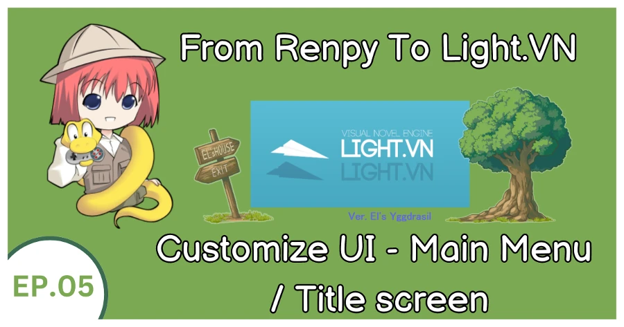 Customize UI - Main Menu / Title screen